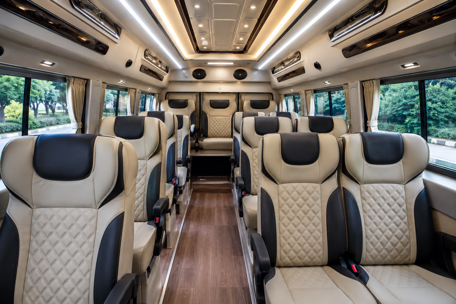 12 Seater Tempo Traveller