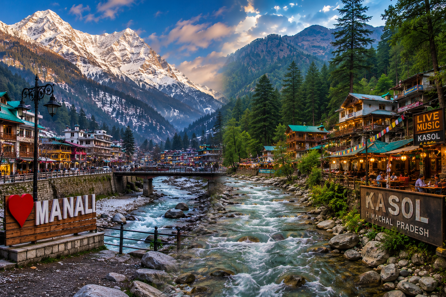 Manali kasol 4 Night / 5 Days Package from Delhi