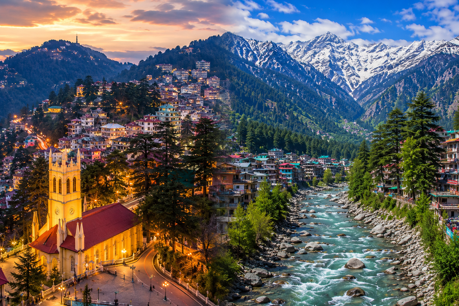 Shimla Manali Tour Package from Delhi